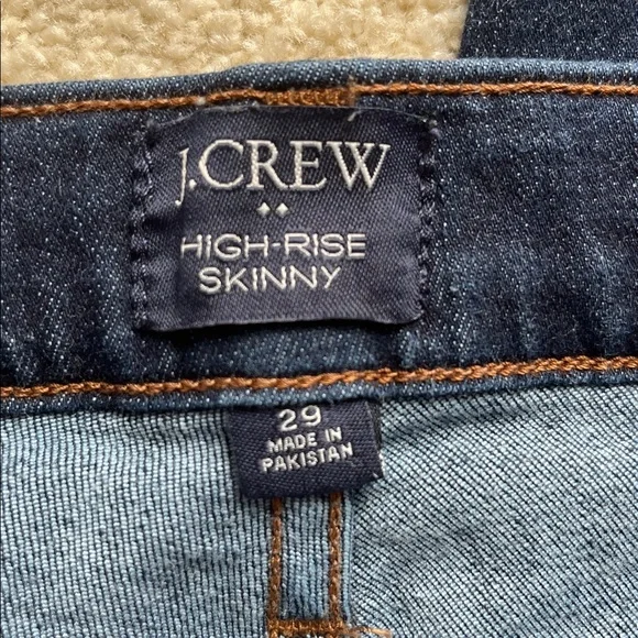 J. Crew High Rise Skinny Jeans, EUC - Picture 3 of 5